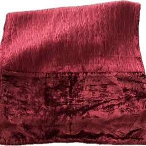 Elegant Red Table Runner